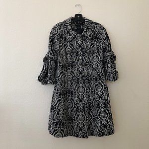Black & White “Neslay Paris” Coat Size Small